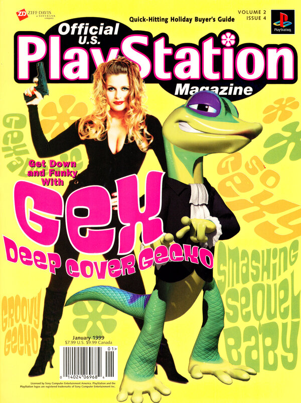 Official U.S. PlayStation Magazine Issue 016 (January 1999) cover